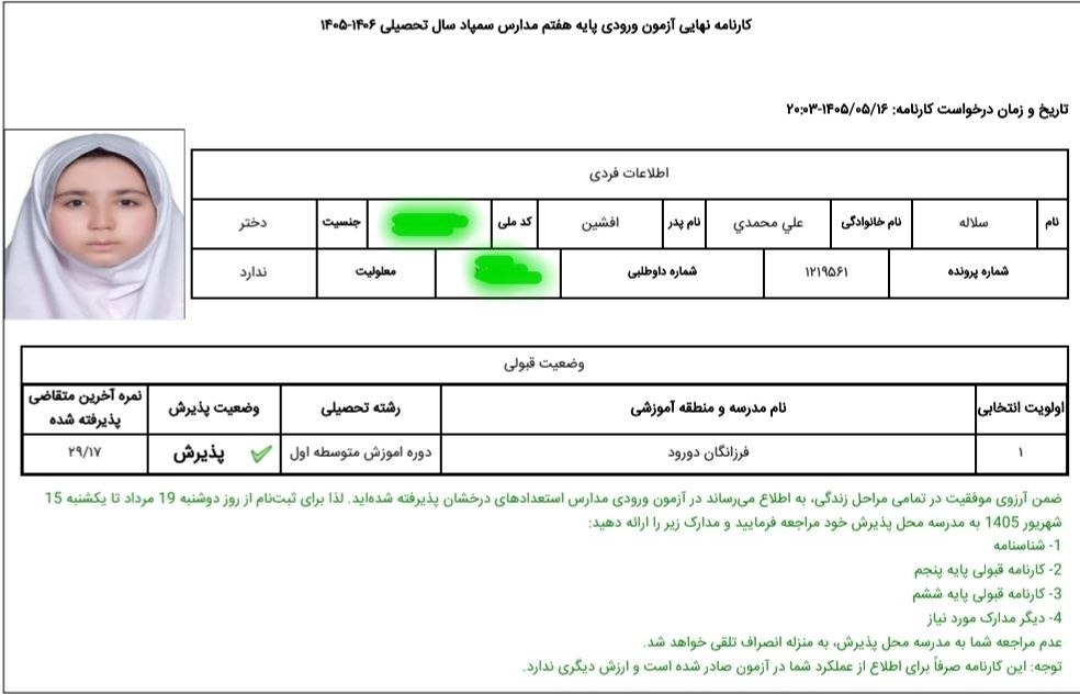 سلاله علی محمدی